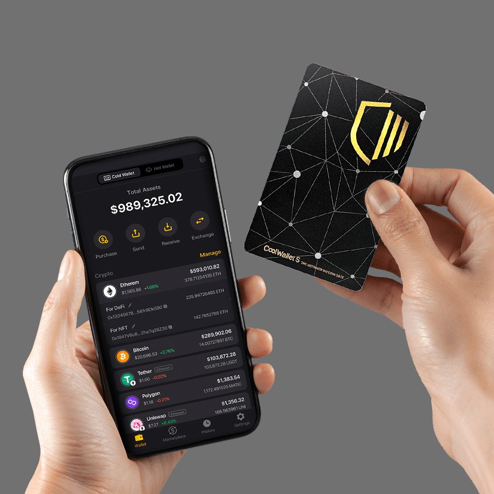 CoolWallet S Becomes the First Hardware Wallet to Enable Complete Management of ERC20 Tokens via Its Native App