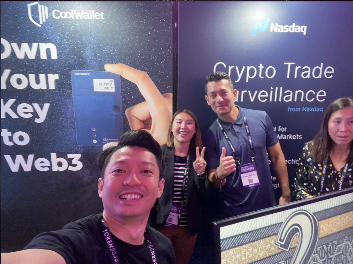 Web3 Meets F1: CoolWallet Co-Sponsors Packed Token2049 Singapore