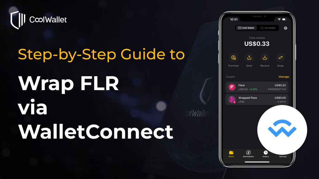 Wrap FLR via WalletConnect