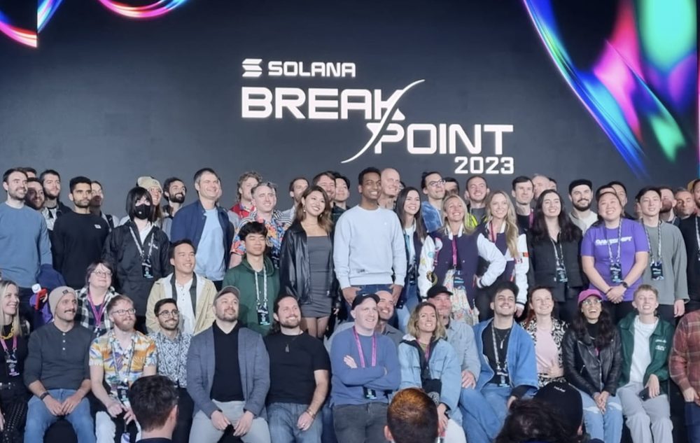 Advantage Solana At Breakpoint 2023 in Amsterdam