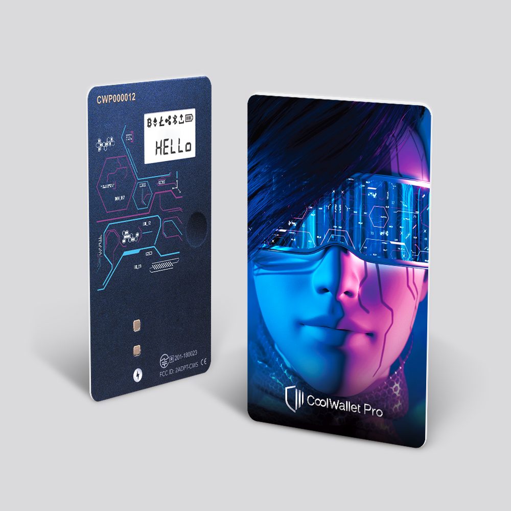 CoolWallet Pro x Metavisions by Neontenic