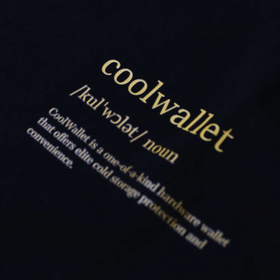 Bitcoin x CoolWallet TO THE MOON T恤